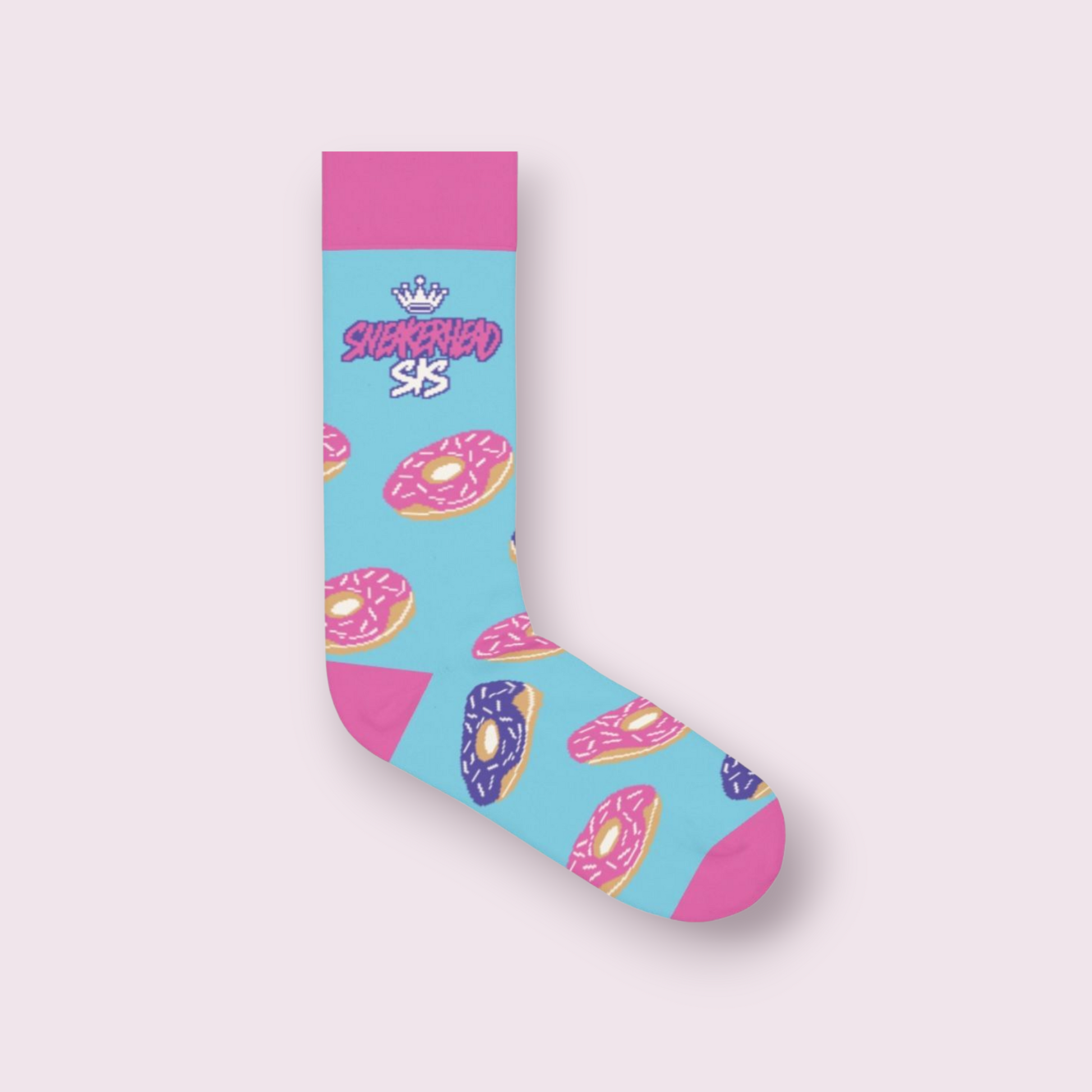 Delicious Donut Cotton Crew Sock