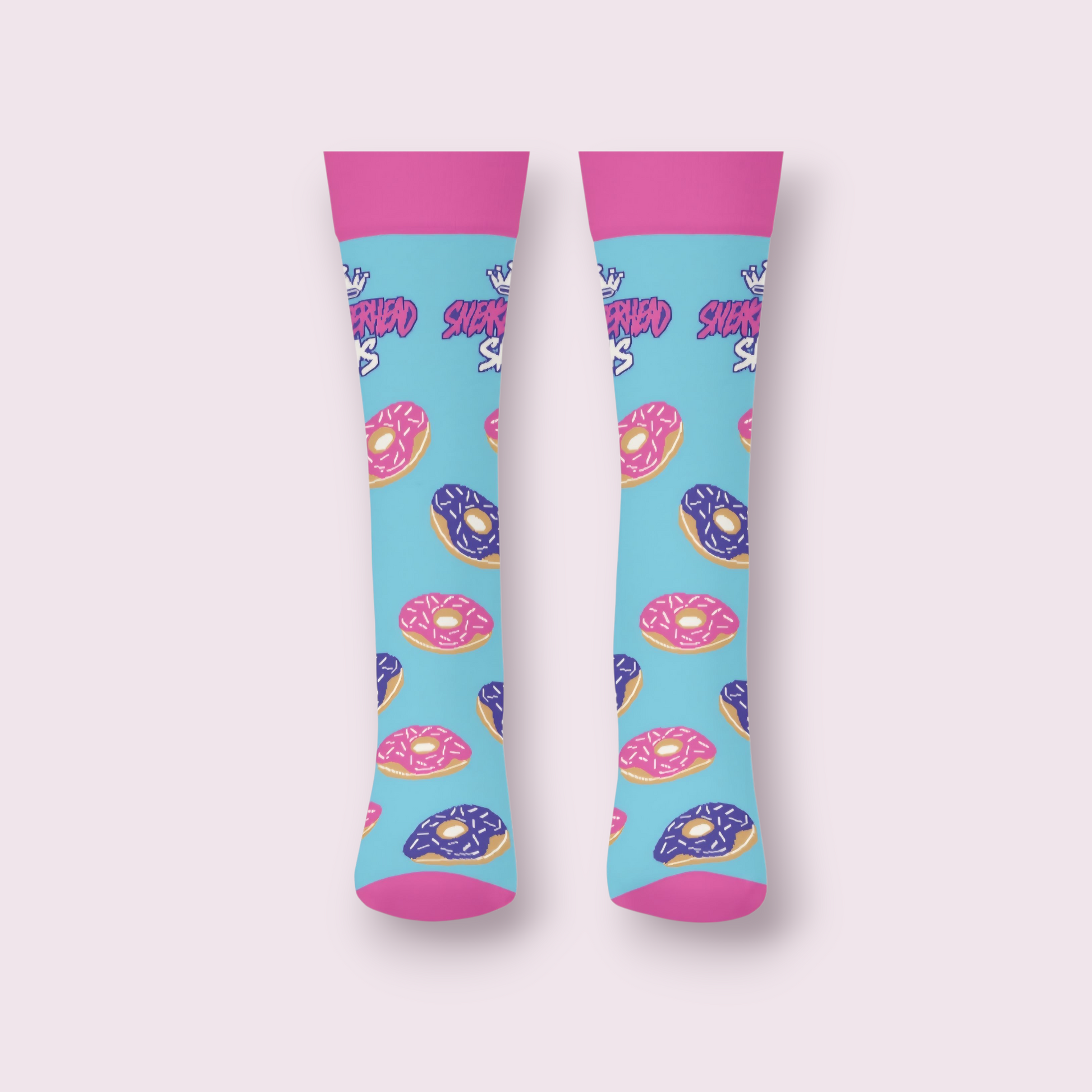 Delicious Donut Cotton Crew Sock